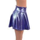 READY to SHIP 15" Lavender Ice Circle Cut Mini Skirt - Coquetry Clothing