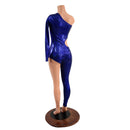 Ready to Ship Asymmetrical Catsuit with Cutout and Boy Cut Leg XXS - Coquetry Clothing