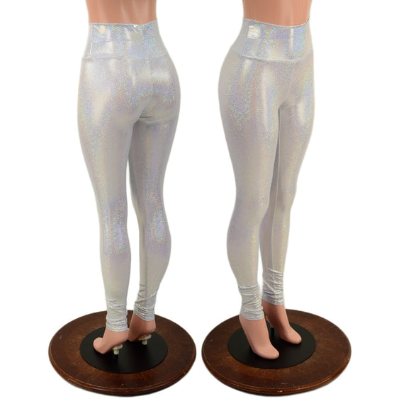 READY to SHIP Diamonds in the Sky High Waist Leggings - Coquetry Clothing
