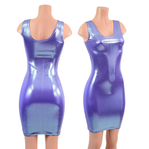 Ready To Ship Lavender Ice Bodycon Tank Dress - Coquetry Clothing