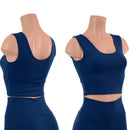 Ready To Ship Poseidon Zen Crop Tank (Top Only) - Coquetry Clothing