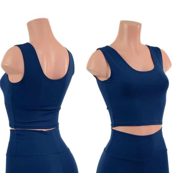 Ready To Ship Poseidon Zen Crop Tank (Top Only) - Coquetry Clothing