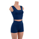 Ready To Ship Poseidon Zen High Waist Shorts (Shorts Only) - Coquetry Clothing
