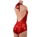 Red Sparkly Jewel Josie Romper - Coquetry Clothing