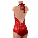 Red Sparkly Jewel Josie Romper - Coquetry Clothing