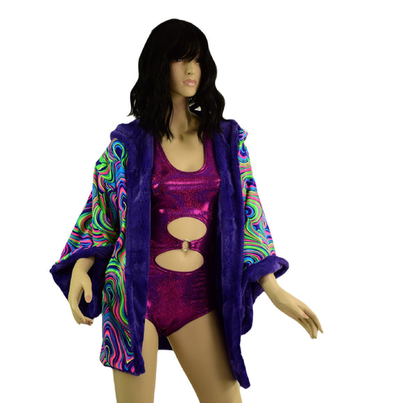Reversible Box Sleeve Coco Robe - Coquetry Clothing