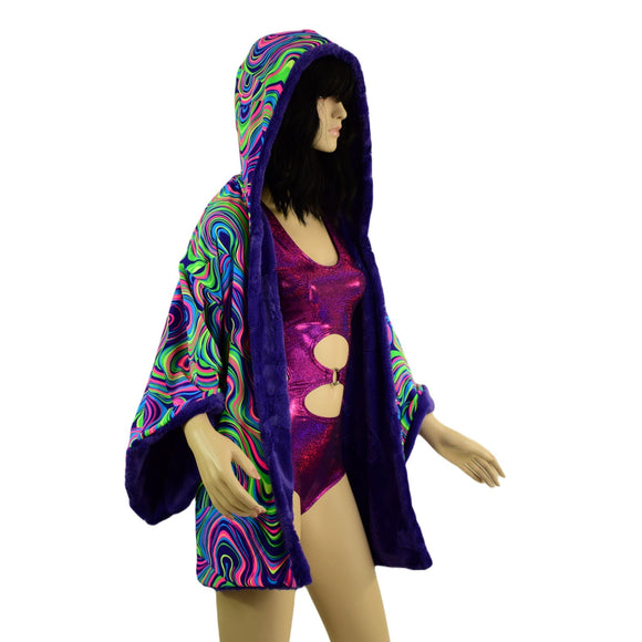 Reversible Box Sleeve Coco Robe - Coquetry Clothing