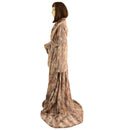 Reversible Minky Faux Fur Puddle Train Robe with Belt - Coquetry Clothing
