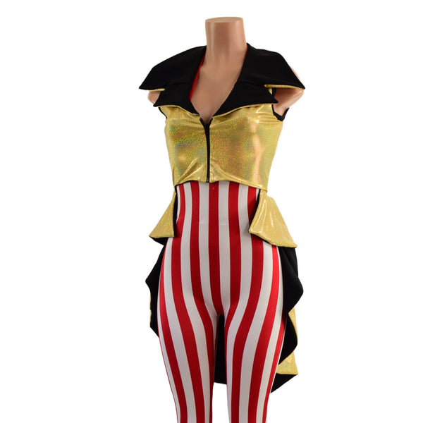 Reversible Tuxedo Tail Cropped Jacket (Jacket Only) - 3