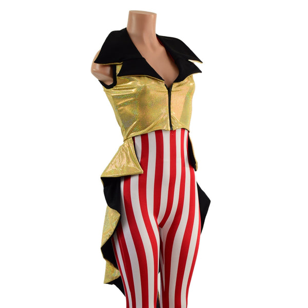 Reversible Tuxedo Tail Cropped Jacket (Jacket Only) - 2