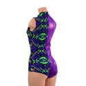 Color Split Sleeveless Stella Romper - 5