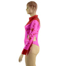 Rodeo Romper with Fringe, Vinyl Stars, and Hipnotic Cutouts - Coquetry Clothing
