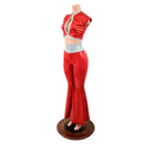 Sally O'malley Keyhole Top and Solar Flares Set - Coquetry Clothing