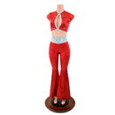 Sally O'malley Keyhole Top and Solar Flares Set - Coquetry Clothing