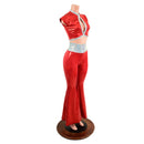 Sally O'malley Keyhole Top and Solar Flares Set - Coquetry Clothing