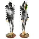 Sand Worm Catsuit with Zipper Front, Spikes and Teeth - Coquetry Clothing