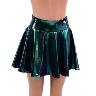 Scarab Circle Cut Mini Skirt - Coquetry Clothing