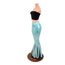 Seafoam Holographic High Waist Mermaid Skirt - Coquetry Clothing