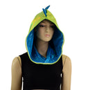Short Dragon Spiked Hood (No Cowl) - Coquetry Clothing