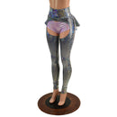 Silver Kaleidoscope Ruffle Rump Chaps (Shorts sold separately) - Coquetry Clothing