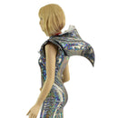 Silver Kaleidoscope Shark Hooded Catsuit - Coquetry Clothing