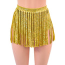 Siren Gladiator Shorts in Gold Kaleidoscope - Coquetry Clothing