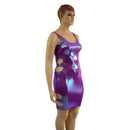 Skinny Strap Bodycon Tank Dress with O - Ring Cutouts - Coquetry Clothing