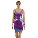 Skinny Strap Bodycon Tank Dress with O - Ring Cutouts - Coquetry Clothing