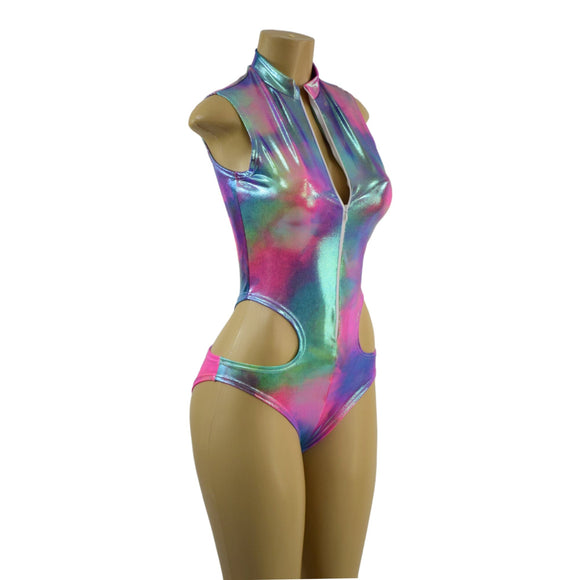 Sleeveless "Stella" Hipnotic Romper - Coquetry Clothing