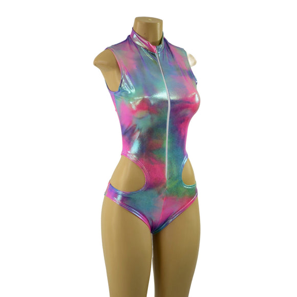 Sleeveless "Stella" Hipnotic Romper - Coquetry Clothing