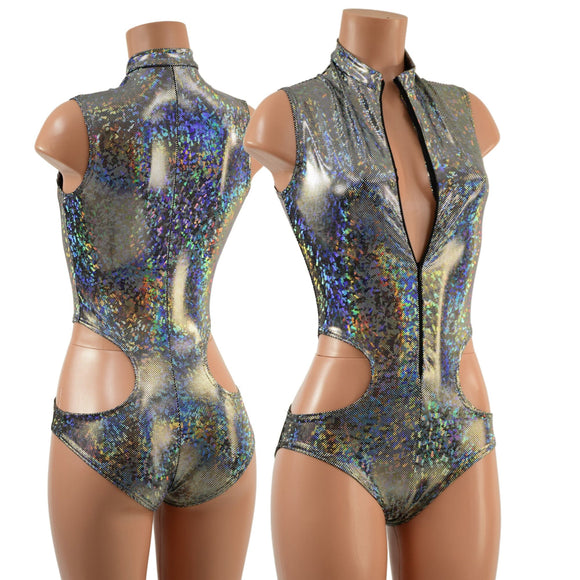 Sleeveless "Stella" Hipnotic Romper - Coquetry Clothing