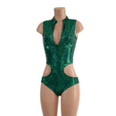 Sleeveless Stella Romper with Hipnotic Cutouts - Coquetry Clothing
