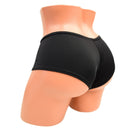 Smooth Black Spandex Cheeky Booty Shorts - Coquetry Clothing