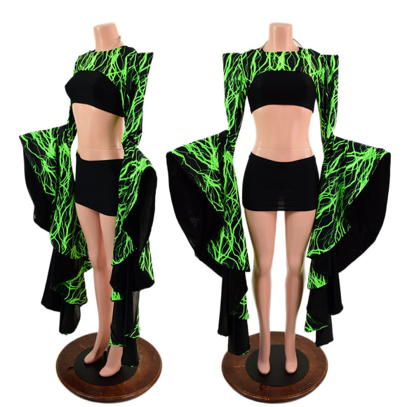 Sorceress Sleeve Bolero (bolero only, top and skirt sold separately) - Coquetry Clothing