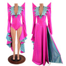 Sorceress Sleeve Romper and Breakaway Skirt Set - Coquetry Clothing