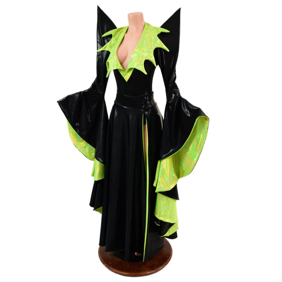 Sorceress Sleeve Romper and Breakaway Skirt Set - Coquetry Clothing