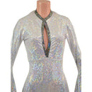 Sorceress Sleeve Romper with Keyhole Neckline - Coquetry Clothing