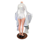 Sorceress Sleeve Romper with Keyhole Neckline - Coquetry Clothing