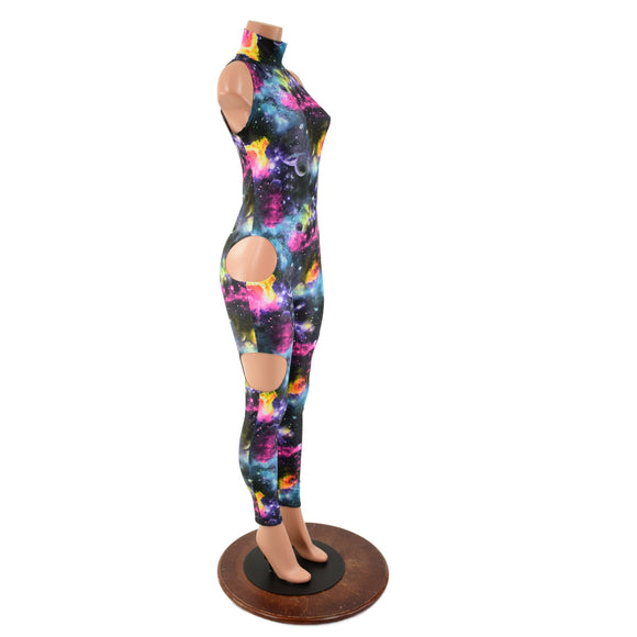 SpellBound Catsuit in Galaxy - Coquetry Clothing