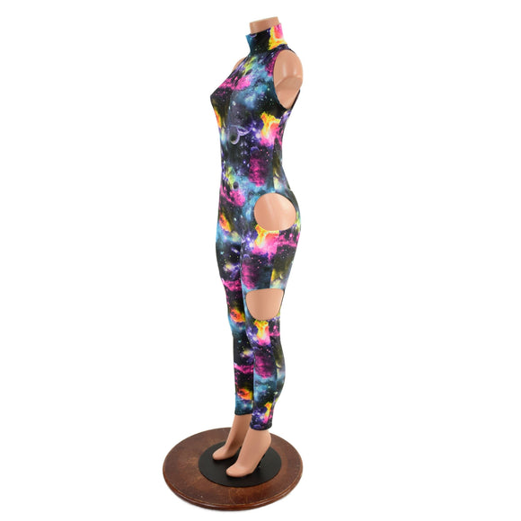 SpellBound Catsuit in Galaxy - Coquetry Clothing