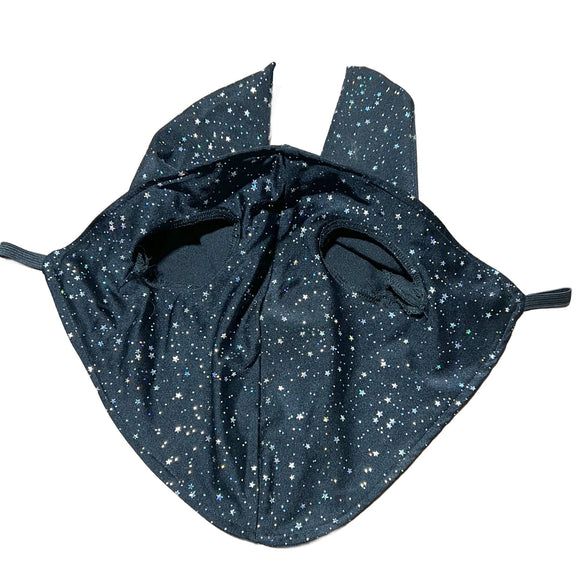 Star Noir Horse Fly Bonnet - Coquetry Clothing