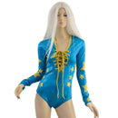Star Spangled Lace Up Romper - Coquetry Clothing