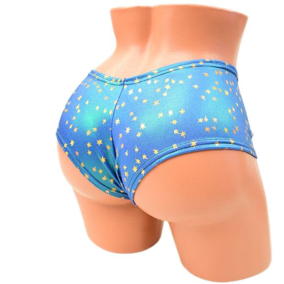Stardust Ultra Cheeky Booty Shorts - Coquetry Clothing