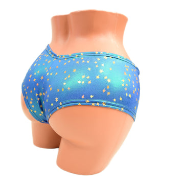 Stardust Ultra Cheeky Booty Shorts - Coquetry Clothing