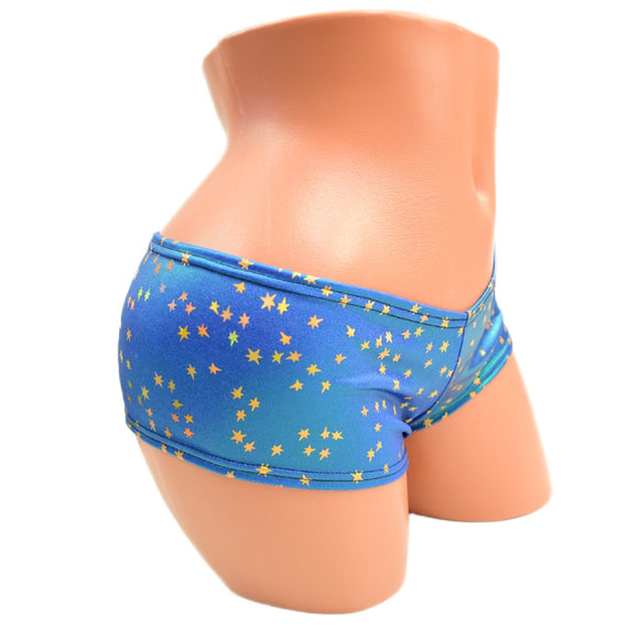 Stardust Ultra Cheeky Booty Shorts - Coquetry Clothing
