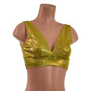 Starlette Bralette in Gold Kaleidoscope - Coquetry Clothing