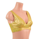 Starlette Bralette in Gold Sparkly Jewel - Coquetry Clothing
