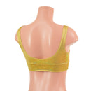 Starlette Bralette in Gold Sparkly Jewel - Coquetry Clothing