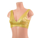 Starlette Bralette in Gold Sparkly Jewel - Coquetry Clothing