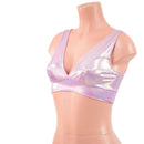 Starlette Bralette in Lilac Holographic - Coquetry Clothing